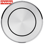 FRANKE 814805 - 112.0611.460 - Bouton push rond, chromé, diamètre 35mm.