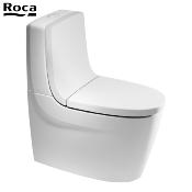 ROCA A801652004 KHROMA - ABATTANT WC FREIN DE CHUTE BLANC.