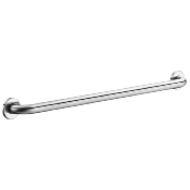 DELABIE 50509S Barre de maintien droite Inox satiné, 900 mm, Ø 32 mm.