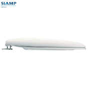 SIAMP 47 1056 10 Abattant WC OPIO CLASSIC charnières inox.