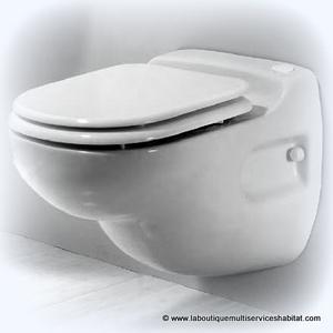 SFA SED100101 ABATTANT C7/C8 BLANC SOFT CLOSE