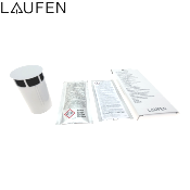 LAUFEN H8916970000001 CLEANET RIVA - Kit de détartrage et filtre à charbon blanc.