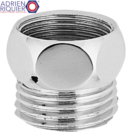 ADRIEN RIQUIER 08685 MAMELON 243 - MAL 3/4" - FEM 22/100 POLI - CHROMÉ - X10