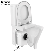 ROCA A818006000 D-TRIT/THE GAP - BROYEUR COMPLET POUR CUVETTE WC THE GAP.