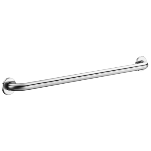 DELABIE 50509S Barre de maintien droite Inox satiné, 900 mm, Ø 32 mm.