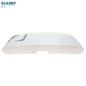 SIAMP 34 5125 07 Couvercle pour Réservoir de chasse Double Volume RONDO Blanc.