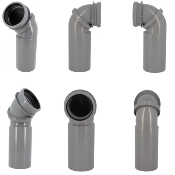 NICOLL UPORTBAT-Pipe orientable D100 mm pour bti-supports.