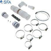 SFA SACH53  SOUS ENSEMBLE SACHET SLIM2 et Saniwall.