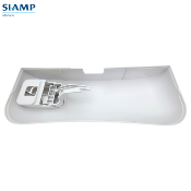 SIAMP 34 5125 07 Couvercle pour Réservoir de chasse Double Volume RONDO Blanc.