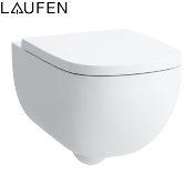 LAUFEN H8918020000001 PALOMBA - INO - Abattant WC, déclipsable, frein de chute, Blanc.