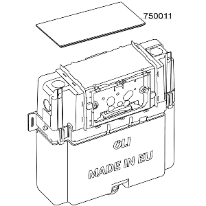 REGIPLAST 750011 Plaque de protection Réservoir EVO.