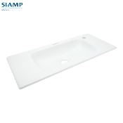 SIAMP 10 0059 68 Vasque céramique pour pack WC TRIO.