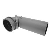 NICOLL UPORSBAT-Pipe orientable D90 mm pour bti-supports.