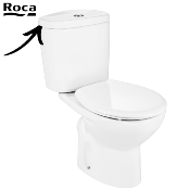 ROCA A388396000 VICTORIA 05 - COUVERCLE RESERVOIR WC. Ø40MM. BLANC.