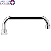 ADRIEN RIQUIER 07962 BEC EN FORME POIGNÉE DE VALISE 200 mm - 1/2" AVEC AÉRATEUR.