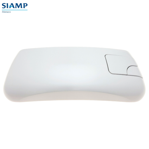 SIAMP 34 5125 07 Couvercle pour Réservoir de chasse Double Volume RONDO Blanc.