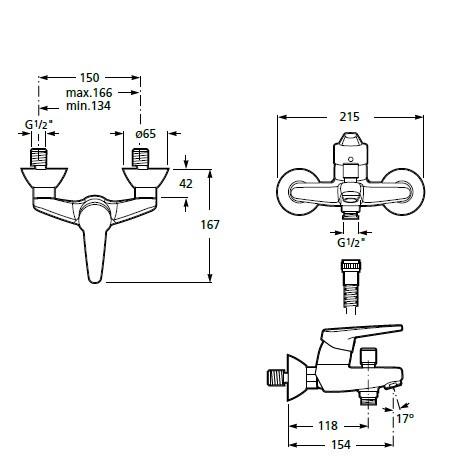 ROCA_A5Z0326C00_Mitigeur_Bain-Douche_Mural_POLO_Schema.jpg