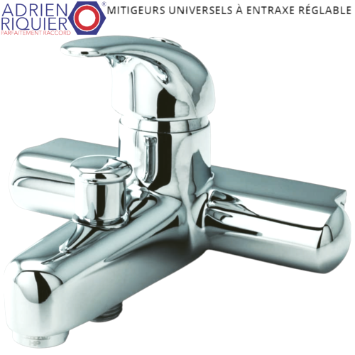 ADRIEN RIQUIER 05981 MITIGEUR BAIN-DOUCHE  ENTRAXE VARIABLE - X1