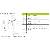 REGIPLAST 770008 GIADA Soupape mécanisme + Embase et joint.