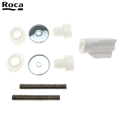 ROCA AI0016400R VICTORIA 05 - KIT FIXATION CHROMÉ ABATTANT WC.