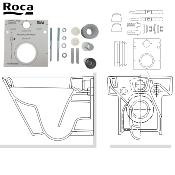 ROCA AV0013600R KIT FIXATION MURALE POUR CUVETTE SUSPENDUE.