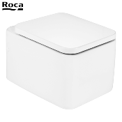 ROCA A801572004 ELEMENT - ABATTANT WC SILENCIO FREIN DE CHUTE BLANC.