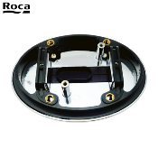 ROCA AG0115100R  EURET - Kit cache chromé +  support + cache capteur.