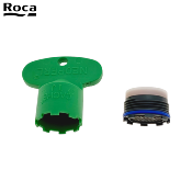 ROCA AG0130507R AÉRATEUR CACHÉ M18,5X1 LIMITÉ 8L/MINUTE AVEC CLÉ.