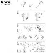 ROCA AV0027200R KIT FIXATIONS CACHÉES WC/BIDET SUSPENDU.