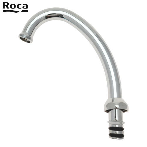ROCA Z553159979 NIAGARA - Bec de robinet, Chromé.