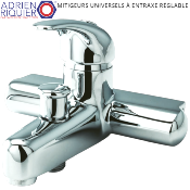 ADRIEN RIQUIER 05981 MITIGEUR BAIN-DOUCHE  ENTRAXE VARIABLE - X1
