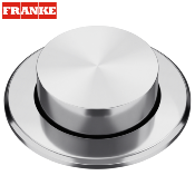 FRANKE 814805 - 112.0611.460 - Bouton push rond, chromé, diamètre 35mm.