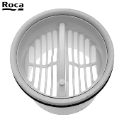 ROCA AP0008500R TUBE PLONGEUR + PANIER GRILLE POUR VIDAGE DOUCHE.